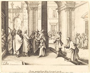 La Pièce de César, 1635 - Jacques Callot