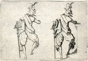 Caprices de différents personnages