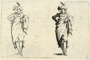 Caprices de différents personnages