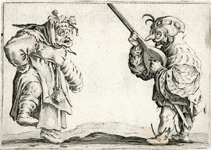 Caprices de différents personnages