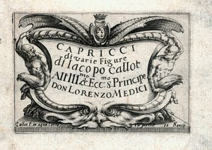 Caprices de différents personnages