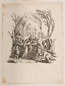 Christ livré aux Juifs, n°4 de 11 de La Petite Passion - Jacques Callot