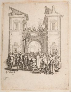 Christ présenté au peuple, no. 9 de 11 de La Petite Passion