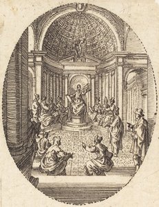 Le Christ parmi les docteurs - Jacques Callot