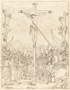 Christ sur la croix - Jacques Callot