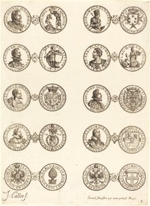 Pièces de monnaie [plaque 8] - Jacques Callot