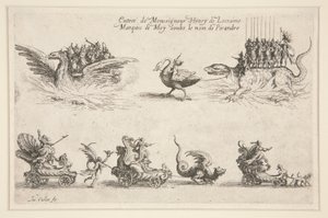 Combat à la Barrière, Entrée de Monseigneur Henry de Lorraine