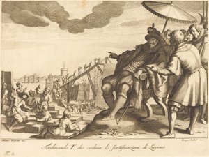 Construction et fortification du port de Livourne