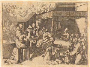 La Mort de la Reine - Jacques Callot