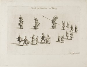 Entrée de M. de Macey, du Combat à la Barrière - Jacques Callot