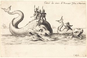 Entrée de Mm. de Vroncourt, Tyllon et Marimont - Jacques Callot