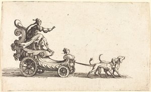 Entrée de Monseigneur Henry de Lorraine, Marquis de Moy, sous le nom de Pirandre - Jacques Callot