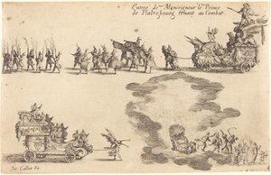 Entrée du Prince de Pfaltzbourg - Jacques Callot