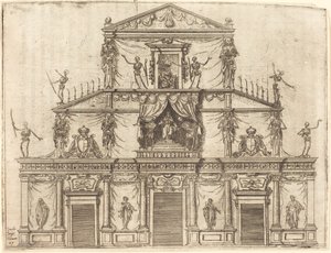 Façade de San Lorenzo, Florence - Jacques Callot