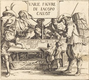 Frontispice pour "Varie Figure"