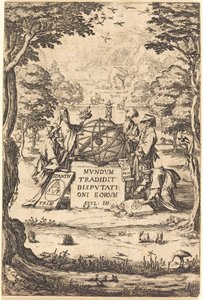 Frontispice pour la Cosmologia Sacrée - Jacques Callot