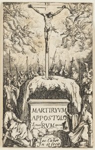 Frontispice, extrait des Martyres des Apôtres