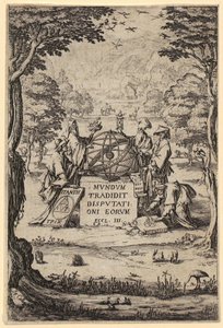 Frontispice de « Sacra Cosmologia » - Jacques Callot
