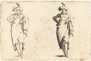Gentleman Vu de Face avec Main sur la Hanche