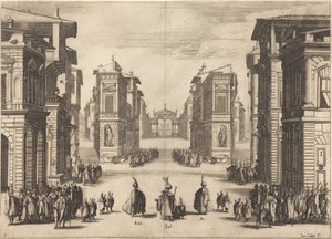 Il Solimano, acte I - Jacques Callot