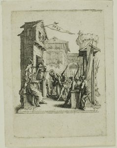 Jésus devant Caïphe, de La Petite Passion