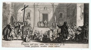La Grande Passion, une des 7 gravures ... (gravure) - Jacques Callot
