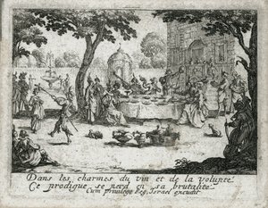 La Vie du Fils Prodigue … (engraving)