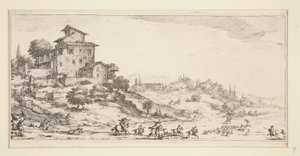 La chasse au cerf, de Paysages pour Giovanni de Medici