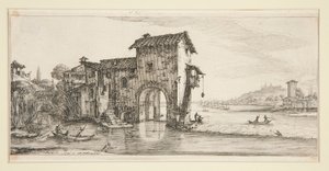 Le moulin à eau, des Paysages pour Giovanni de Medici