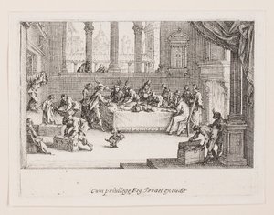 Le partage des biens, de la série La Vie de l - Jacques Callot
