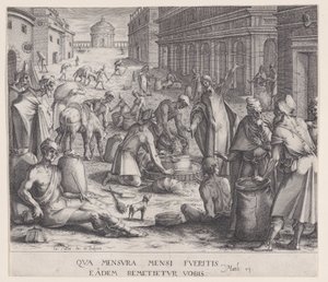 Les mesureurs de grains - Jacques Callot