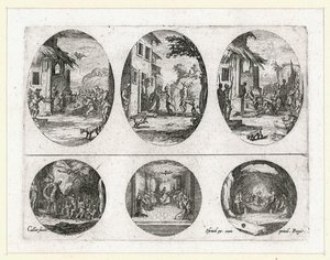 Les Miracles de la Passion … (engraving)