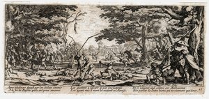 Les Miseres et les Malheurs de la Guerre … (engraving) - Jacques Callot