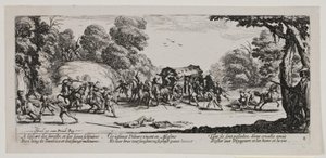 Les Misères et les Malheurs de la Guerre (planche 8) - Jacques Callot