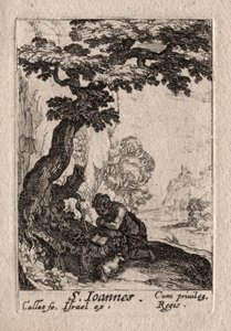 Les Pénitents : Saint Jean Baptiste - Jacques Callot