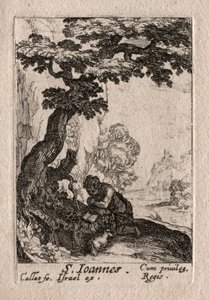 Les Pénitents : Saint Jean Baptiste - Jacques Callot