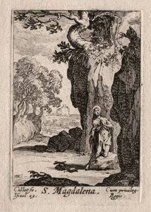 Les Pénitents : Sainte Madeleine repentante - Jacques Callot