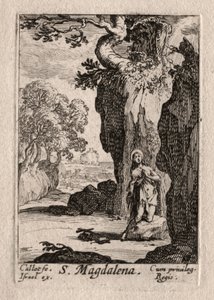 Les Pénitents : Sainte Madeleine repentante - Jacques Callot