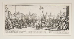 Les grandes misères de la guerre: No. 10 - L - Jacques Callot