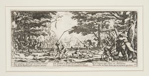 Les grandes misères de la guerre: No. 17 - La revanche des paysans - Jacques Callot