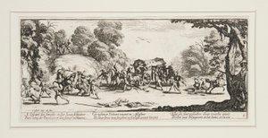 Les grandes misères de la guerre : No. 8 - L - Jacques Callot