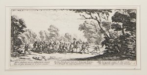 Les grandes misères de la guerre : No. 9 - Découverte des malfaiteurs