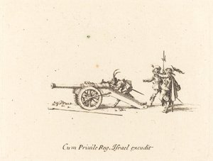 Chargement du canon, 1634-1635