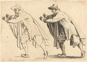 Homme se déplaçant brusquement, vers 1617