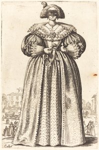 Noble Femme Masquée - Jacques Callot
