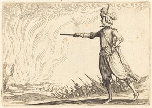 Commandant militaire à pied, vers 1622
