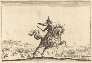 Commandant militaire à cheval