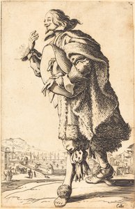 Noble homme avec chapeau de feutre, s