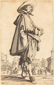 Noble homme avec les mains jointes - Jacques Callot