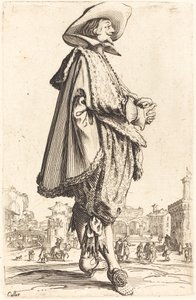 Noble homme aux mains croisées - Jacques Callot